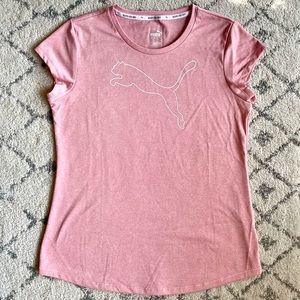 puma dry fit t shirt size L